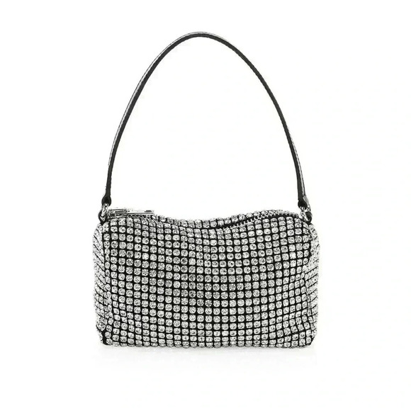 ✨ Alexander Wang Rhinestone Mesh Pouch - Picture 5 of 9